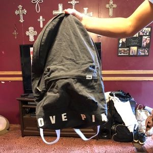 PINK VS  water backpack